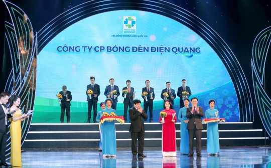 Điện Quang “vững ngôi” Thương hiệu Quốc gia 14 năm liên tục