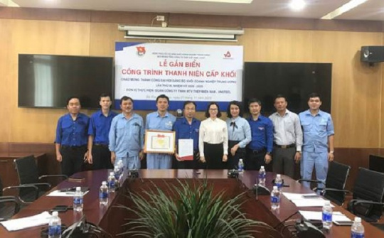 Tuổi trẻ VNSTEEL tổ chức Lễ gắn biển Công trình thanh niên cấp Đoàn Khối Cwin800 tỷ lệ kèo World Cup 2026 TW