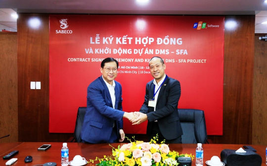 SABECO chính thức ký kết thực hiện dự án DMS-SFA