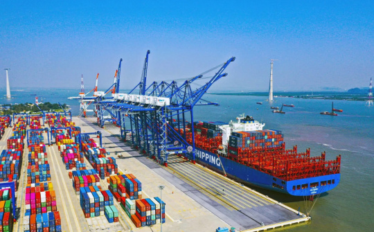 Việt Nam lọt top 5 quốc gia đứng đầu về dòng chảy thương mại quốc tế