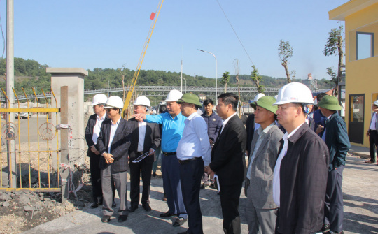 Khẩn trương hoàn thiện các hạng mục Dự án Nhà máy Tuyển than Khe Chàm