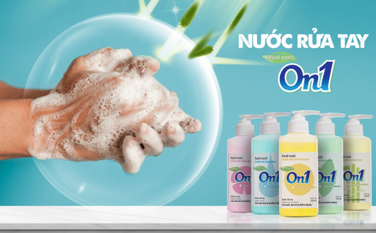Lixco chính thức ra mắt thị trường Nước rửa tay On1
