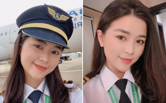 Nữ diễn viên Việt Nam đầu tiên trở thành phi công