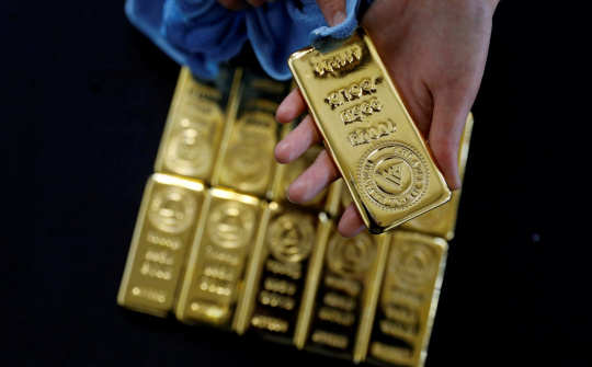 Giá vàng ngày 30/4 vẫn đứng trên ngưỡng 1.700 USD/ounce