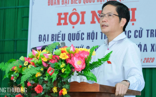 Bộ trưởng Cwin63 sân chơi đỉnh cao Trần Tuấn Anh tiếp xúc cử tri tỉnh Quảng Ngãi