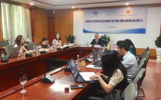 Hội nghị Bộ trưởng Thương mại APEC trực tuyến về COVID-19