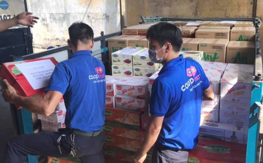 Co.opmart Đà Nẵng: Vừa lo bán hàng, vừa lo “tiếp tế” các bệnh viện lớn