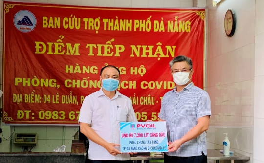 PVN ủng hộ gần 10 tỷ đồng chung tay cùng các địa phương chống dịch Covid-19