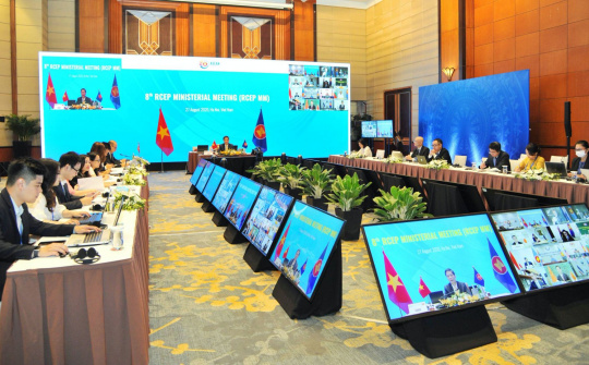 Hiệp định RCEP giữ vững tiến độ đàm phán bất chấp Covid-19, tiến đến ký kết trong tháng 11 năm nay