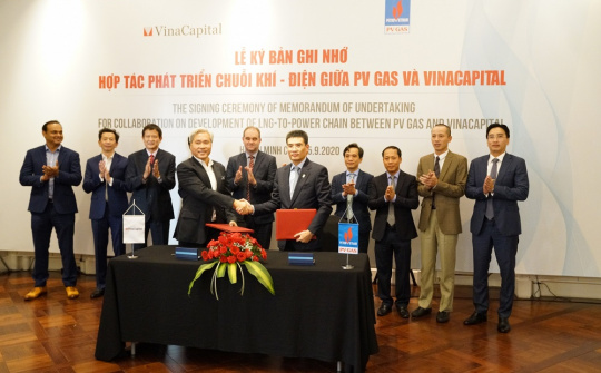 PV GAS và VinaCapital ký ghi nhớ về hợp tác phát triển chuỗi Khí - Điện