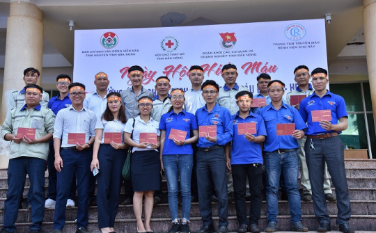 Công ty Nhôm Đắk Nông -TKV: Tích cực tham gia hiến máu tình nguyện