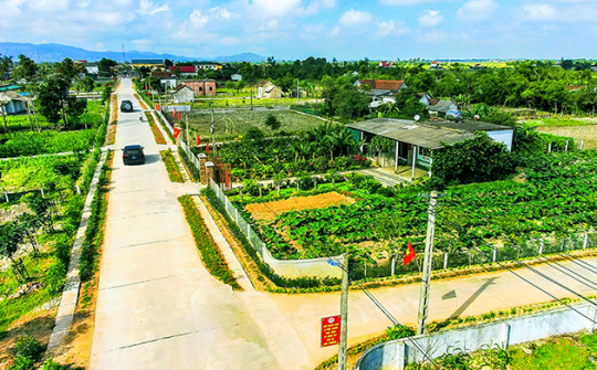 Giải pháp hoàn thiện công tác xây dựng nông thôn mới tại huyện Châu Thành, tỉnh Sóc Trăng