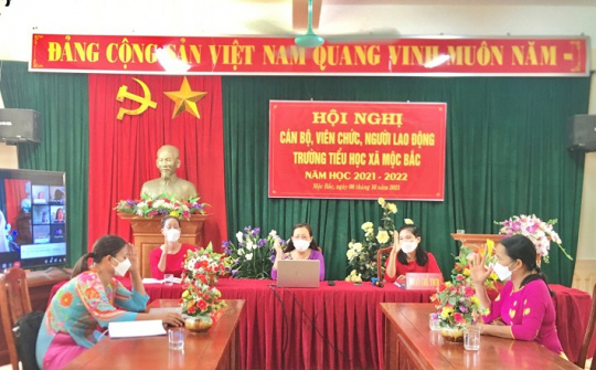 Trường Tiểu học Mộc Bắc: Học và làm theo phong cách “Nói đi đôi với làm” của Chủ tịch Hồ Chí Minh