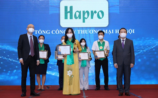 Hapro vượt thách thức, giữ vững danh hiệu “Thương hiệu mạnh Việt Nam”