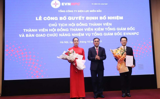 EVNNPC có tân Chủ tịch HĐTV và Tổng giám đốc