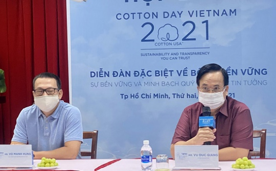 Cotton Day Vietnam 2021: Nhiều giải pháp để Cwincom hiện đang mở dệt may thay đổi và thích ứng hậu covid-19