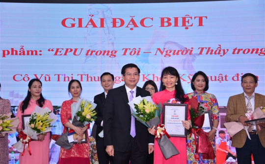 Trường Đại học Điện lực tổ chức trao giải cuộc thi “EPU trong tôi”