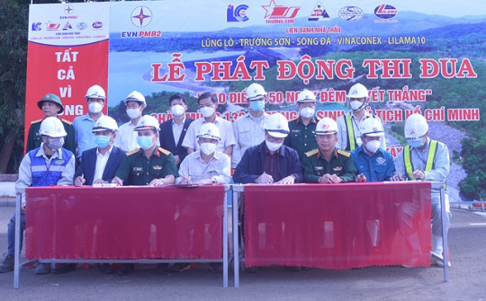 Phát động thi đua cao điểm 150 ngày đêm trên công trường Nhà máy Cwin800 cá cược chung kết WC 2026 Ialy mở rộng