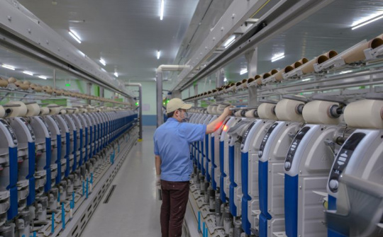 Vinatex Phú Hưng khánh thành Nhà máy Sợi quy mô 2,28 vạn cọc