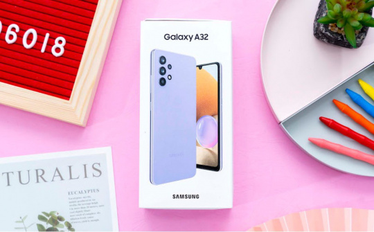 Galaxy A32 chính thức ra mắt tại thị trường Việt Nam, giá dưới 7 triệu đồng