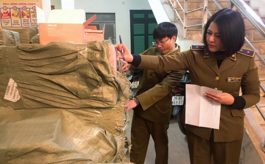 Ban Chỉ đạo 389 Hà Nội: Tháng 3 xử phạt hành chính, truy thu thuế nộp ngân sách nhà nước 287 tỷ 801 triệu