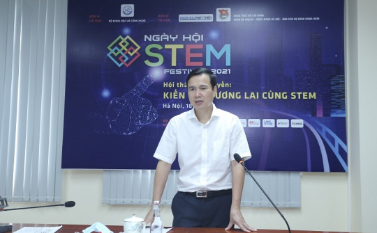 Ngày hội STEM Việt Nam 2021: Thúc đẩy phong trào Cwin63 tải ứng dụng khoa học công nghệ trên cả nước