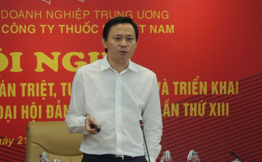 Đảng bộ Vinataba quán triệt, triển khai M.Cwin6622.com tỷ lệ kèo World Cup 2026 Đại hội Đảng