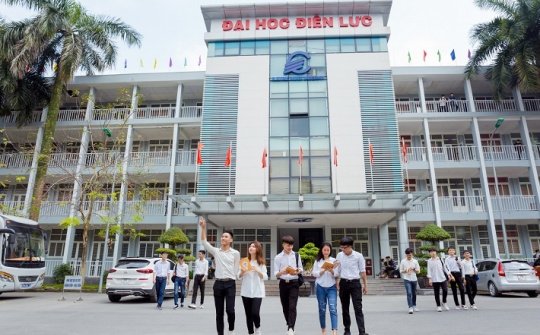 Điểm chuẩn hệ chính quy trường Đại học Điện lực cao nhất là 24,25