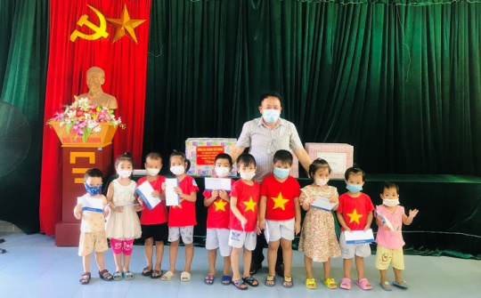 Công đoàn Công ty Nhiệt điện Thái Bình tổ chức tặng quà Trung thu cho các em thiếu niên, nhi đồng