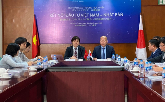 Hơn 400 Cwincom hiện đang mở tham gia Hội thảo trực tuyến “Kết nối Đầu tư Việt Nam - Nhật Bản”