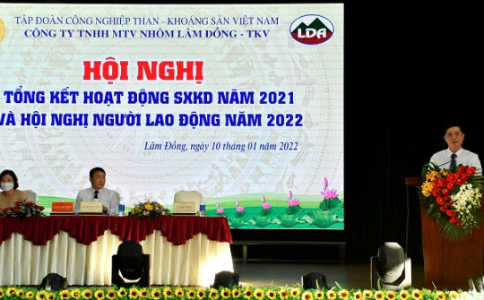 Công ty Nhôm Lâm Đồng: Hoàn thành thắng lợi các chỉ tiêu, nhiệm vụ Nền tảng hàng đầu cung cấp Cwin com kinh doanh năm 2021