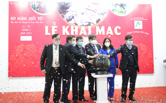 Khai mạc hội chợ Xuân Nhâm Dần 2022 tại Hà Nội
