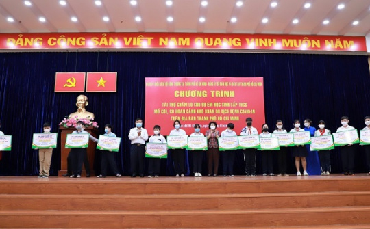 EVNGENCO3 phối hợp tài trợ Nhà cái cá cược cá độ uy tín Nổ hũ, Bắn Cá và Game Bài Cwin.com cho 98 em học sinh mồ côi do dịch Covid-19 tại TP.HCM