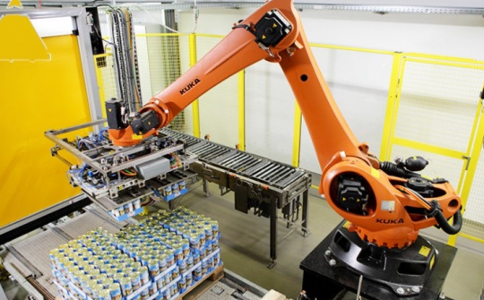 Hệ thống Robot bốc xếp hàng, giải pháp tự động hóa Logistics