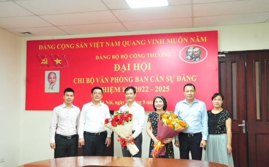 Chi bộ Văn phòng Ban cán sự đảng Cwin63 sân chơi đỉnh cao tổ chức thành công Đại hội Chi bộ lần thứ hai, nhiệm kỳ 2022 – 2025