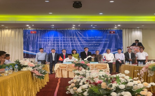Kết nối giao thương các Cwincom hiện đang mở khu vực Bắc Trung Bộ (Việt Nam) và tỉnh Sạ Vẳn Na Khệt (Lào)
