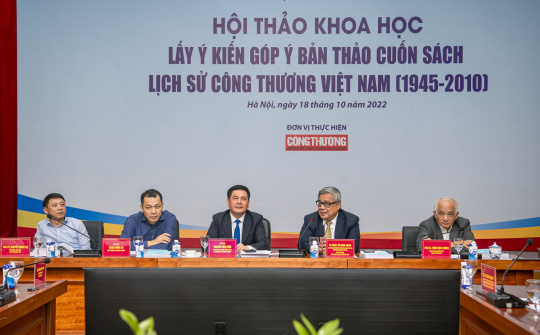 Lịch sử Công Thương Việt Nam (1945-2010) cung cấp nhiều bài học kinh nghiệm có giá trị lý luận và thực tiễn