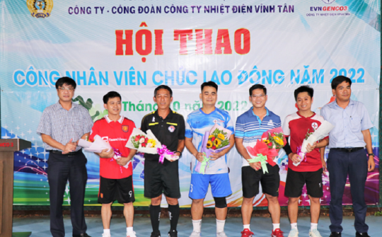 Nhiệt điện Vĩnh Tân tích cực tham gia hội thao, nâng cao Trang Chủ Cwin Com | Link Bảo Mật Cao 100% người Nền tảng hàng đầu cung cấp Cwin com