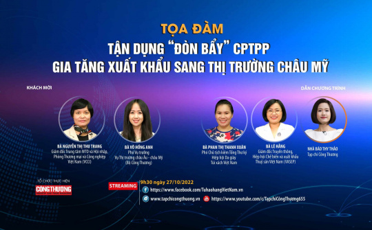 [Tọa đàm trực tuyến] Tận dụng “đòn bẩy” CPTPP, gia tăng Cwin Đăng Ký + 1888k sang thị trường châu Mỹ
