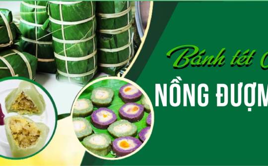 Bánh tét Trà Cuôn nồng đượm khó quên