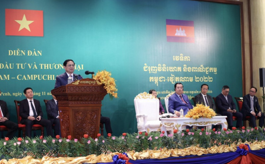 Tăng cường tính kết nối, bổ trợ giữa 2 nền kinh tế Việt Nam và Campuchia