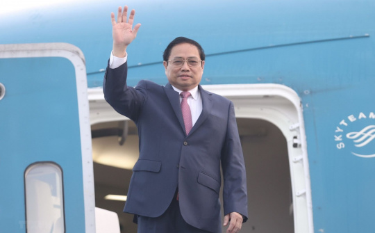 Thủ tướng Phạm Minh Chính lên đường thăm chính thức Campuchia và dự Hội nghị cấp cao ASEAN
