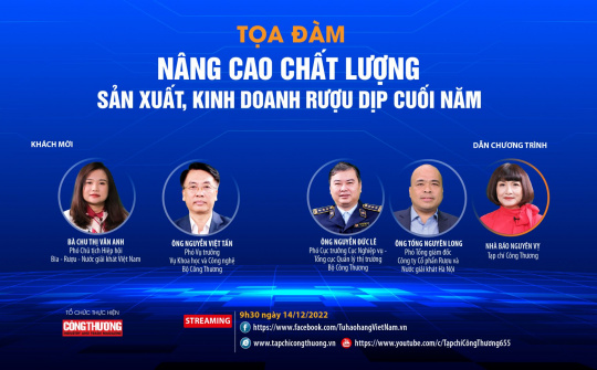 [Tọa đàm trực tuyến] Nâng cao chất lượng Nền tảng hàng đầu cung cấp Cwin com, kinh doanh rượu dịp cuối năm