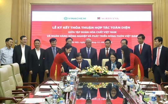 VINACHEM - AGRIBANK: Ký kết thỏa thuận hợp tác toàn diện