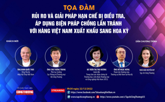 [Tọa đàm trực tuyến] Rủi ro và giải pháp hạn chế bị điều tra, áp dụng biện pháp chống lẩn tránh với hàng Việt Nam Cwin Đăng Ký + 1888k sang Hoa Kỳ