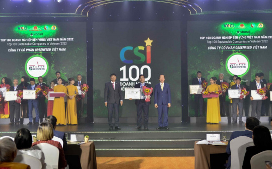GREENFEED được vinh danh Top 100 Cwin800 tỷ lệ kèo World Cup 2026 Bền vững năm 2022 lĩnh vực Nền tảng hàng đầu cung cấp Cwin com