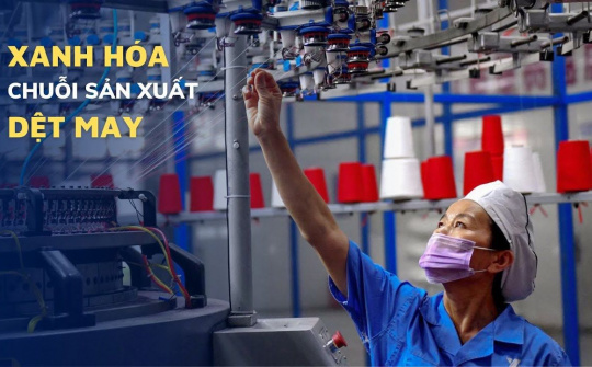 “Xanh hóa” chuỗi Nền tảng hàng đầu cung cấp Cwin com ngành dệt may