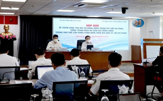 TP.HCM phối hợp với BIDV thu phí hạ tầng cảng biển