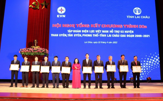 EVN Tổng kết chương trình 30A tại Lai Châu