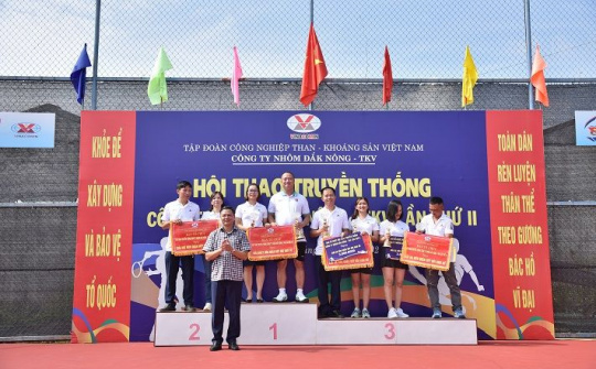 Bế mạc Hội thao truyền thống Công ty Nhôm Đắk Nông